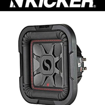 Kicker L7T82, 20cm Square Subwoofer 700 Watt MAX 350 Watt RMS, 2+2Ohms