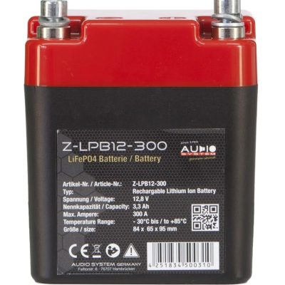 Audio System Z-LPB 12-300, LiFePO- Batterie
