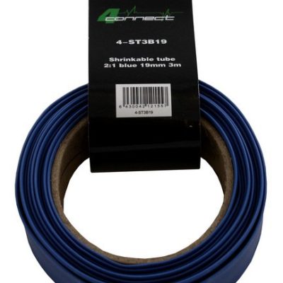 FOUR Connect 4-STS3B19 Shrink Tube, 2:1 Blue 19mm 3m