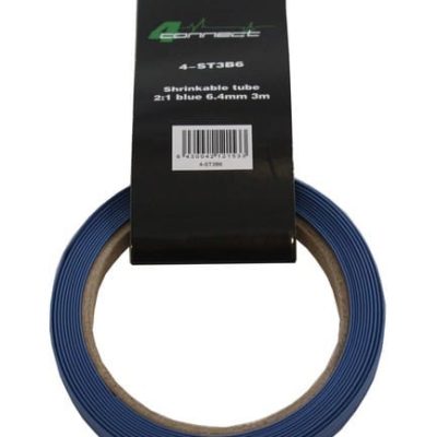 FOUR Connect 4-ST3B6 Shrink Tube, 2:1 Blue 6.4mm 3m