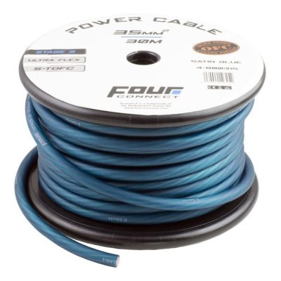 FOUR Connect STAGE3 35mm2 Satin Blue S-TOFC Power Cable