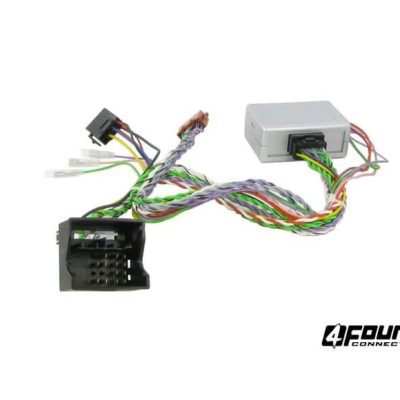 FOUR Connect Citroen Steering Wheel Adapter for Citroen C2, C3, C4, C8, DS3