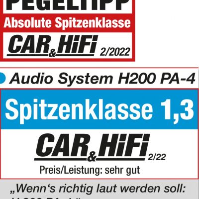 Audio System H200PA-4