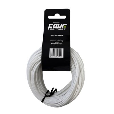 FOUR Connect 4-NS10WH6 NS White 6/12mm 10m