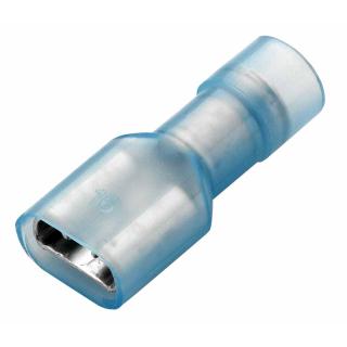 NEKO Flachsteckhülsen vollisoliert, 1.5-2.5mm², blau, 2.8mm (100er Pack)